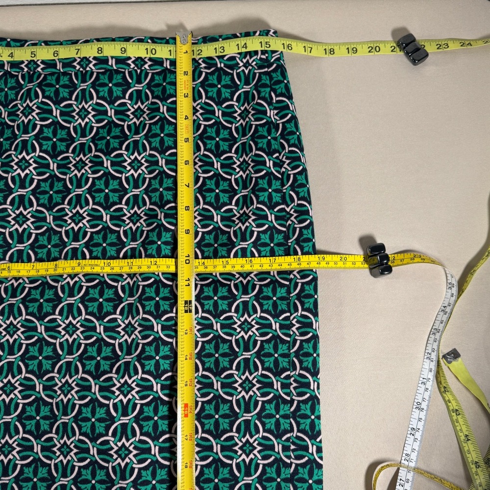 J. Crew Lattice Medallion Celtic Link High Waist Pencil Skirt Size 6 NWT Classic - Picture 3 of 11